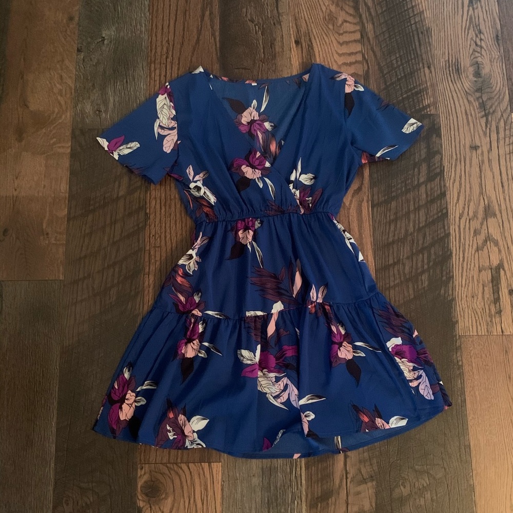 Women’s split front dress